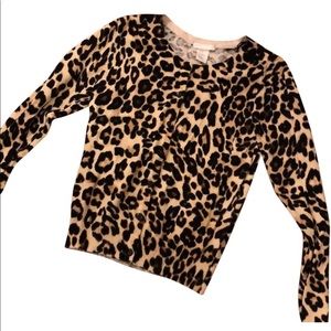 leopard cardigan